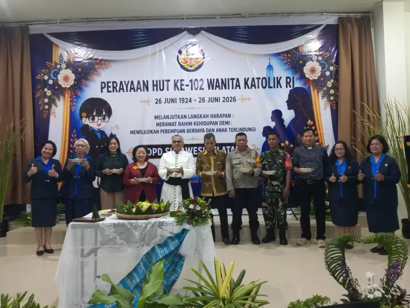 Susanna C. Kansil Mosse Pimpin Perayaan HUT ke-102 WKRI Sulsel: Merawat Rahim Kehidupan Demi Perempuan Berdaya dan Anak Terlindungi