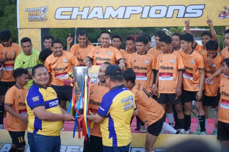Drama Final Kapolres Cup II 2026: Bhayangkara FC Raih Gelar Juara di Selayar