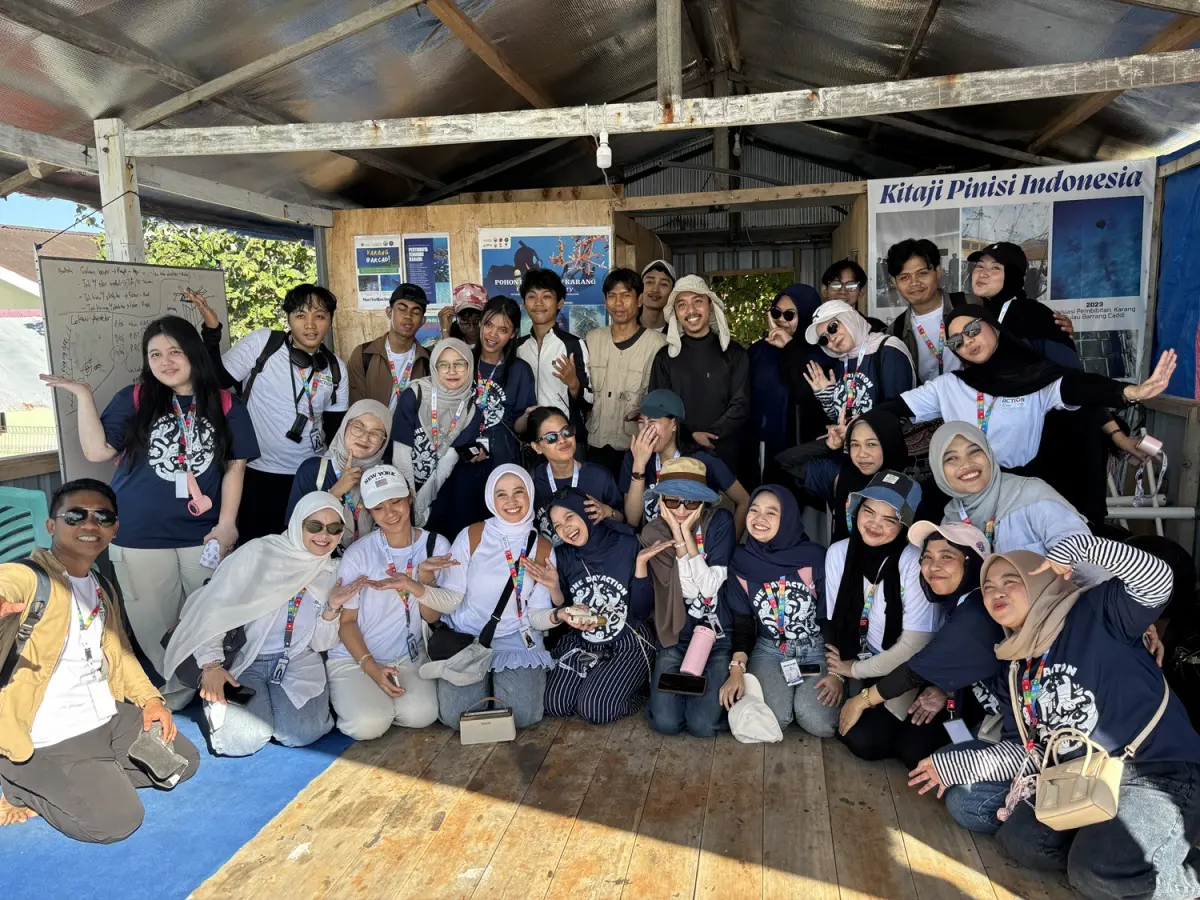 Edukasi dan Pelepasliaran Tukik di Barrang Caddi Tumbuhkan Kepedulian Generasi Muda
