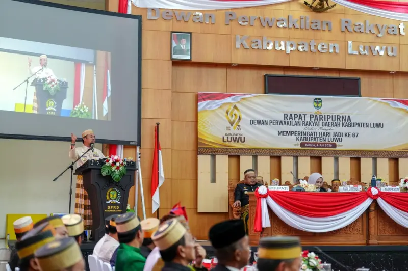Maju, Mandiri, Berkarakter: Gubernur Andi Sudirman Pastikan Percepatan Pembangunan di Luwu dengan Anggaran Rp10 Miliar dan MYP