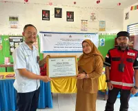 PLN UP Punagaya dan PMI Sulsel Edukasi Penanganan Darurat bagi Pelajar di Jeneponto