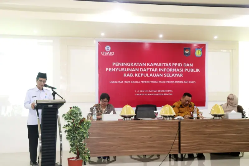 Bidang Humas Diskominfo Kerjasama Usaid Erat, Begini Pesan Saiful Arif