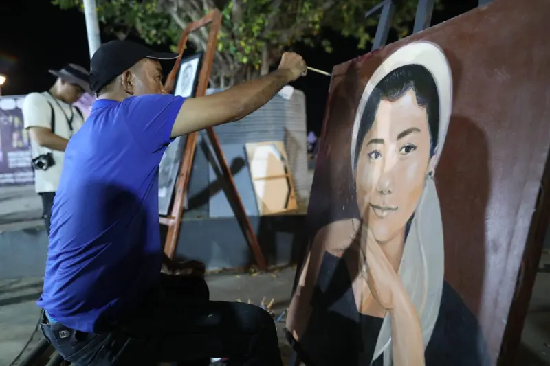 Live Painting F8 Makassar, Tumbuhkan Kecintaan Masyarakat Akan Seni
