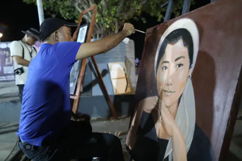 Live Painting F8 Makassar, Tumbuhkan Kecintaan Masyarakat Akan Seni