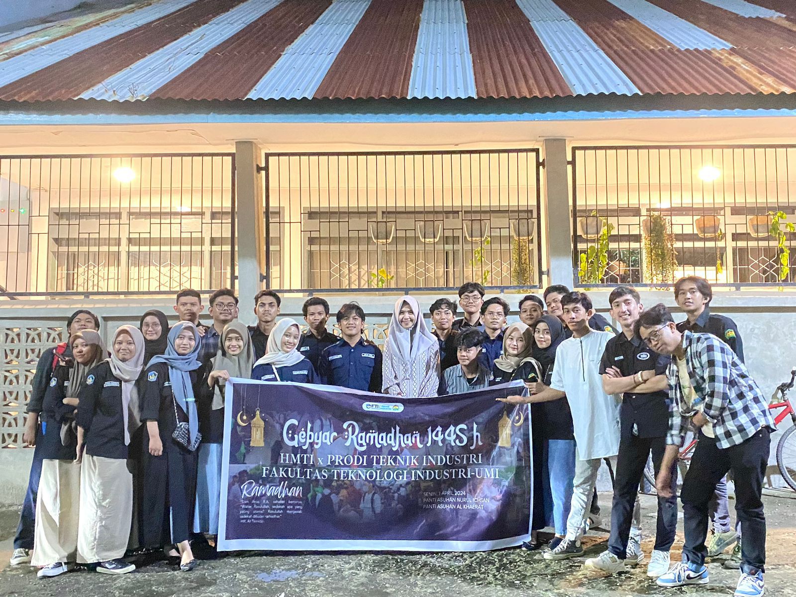Mahasiswa Teknik Industri UMI Menginspirasi Solidaritas dan Kebajikan di Bulan Penuh Berkah dengan Gebyar Ramadhan