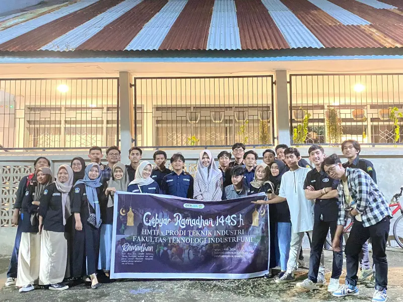 Mahasiswa Teknik Industri UMI Menginspirasi Solidaritas dan Kebajikan di Bulan Penuh Berkah dengan Gebyar Ramadhan