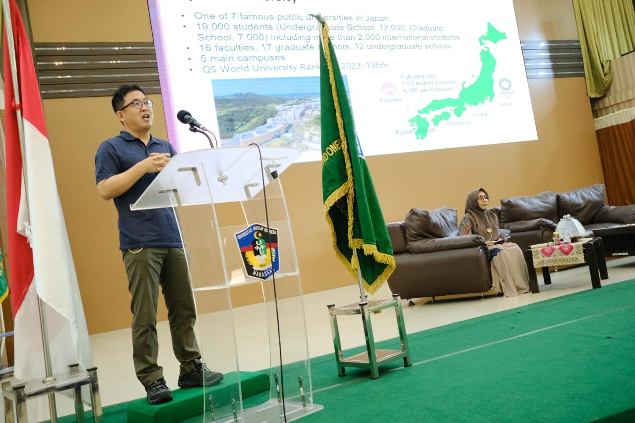 Prof Satoshi di UMI Tegaskan Inovasi Teknologi untuk Masyarakat dengan Harapan Hidup yang Panjang