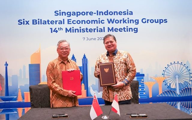 Airlangga Ajak Singapura Jadi Jangkar Perdamaian dan Stabilitas di ASEAN dan Kawasan Indo-Pasifik