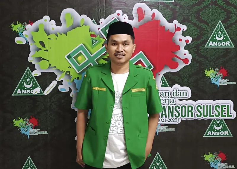 Muamar Qadar Resmi Nahkodai GP Ansor Pangkajene dan Kepulauan