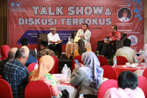 Talkshow IKA Smansa: Dari Diskusi Konstribusi Orang yang Menetap di Luar Bulukumba Hingga Pertemukan Akademisi dan Pemerintah