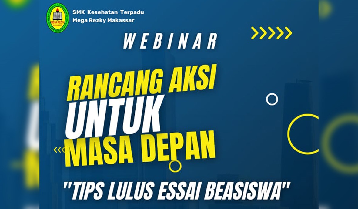 SMK Kesehatan Terpadu Mega Rezky Makassar Gelar Webinar "Ranum": Rancang Aksi untuk Masa Depan