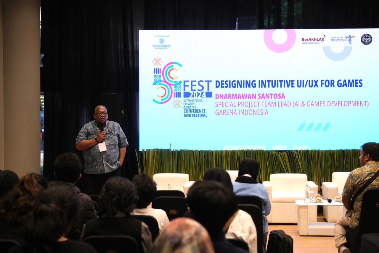 Kemenparekraf Perkuat Ekosistem Gim Lewat Masterclass IC Fest 2024