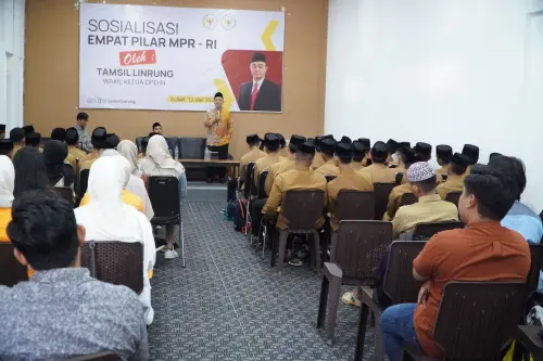 Tamsil Linrung Ajak Generasi Muda Integrasikan Pemahaman Empat Pilar MPR RI dan Asta Cita