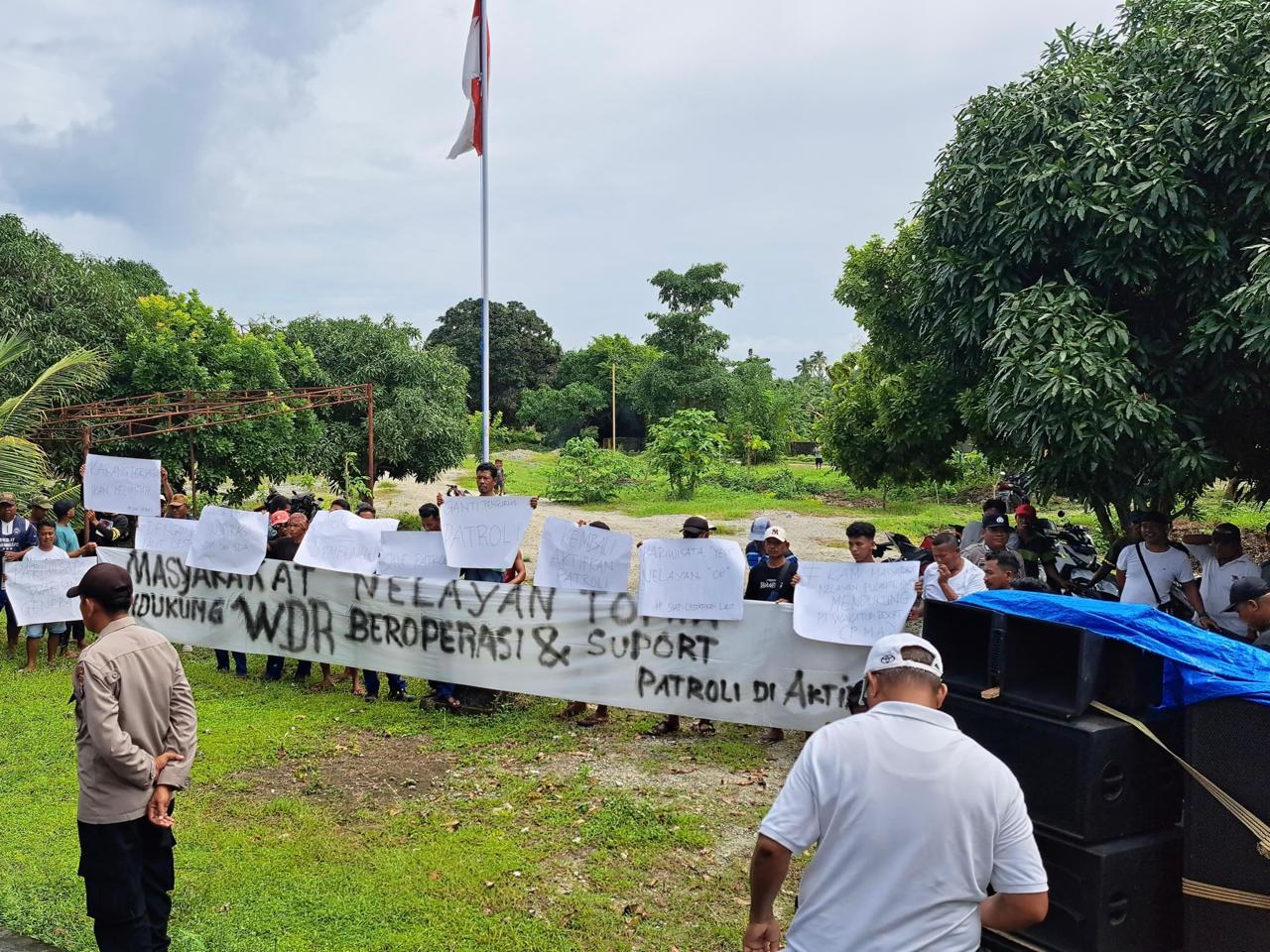 Nelayan dan Warga Tomia Dukung Operasional PT Wakatobi Resort (PMA), Ajak Aktifkan Patroli Laut