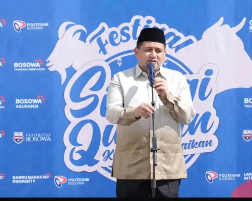 Wali Kota Makassar Apresiasi Kolaborasi Bosowa Peduli dalam Festival Kurban 2025