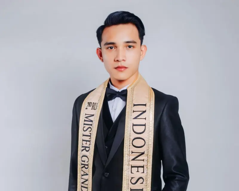 Dari Timur Indonesia ke Dunia, Fandi Siap Tunjukkan Potensi Anak Muda di Mister Elite Global International 2025