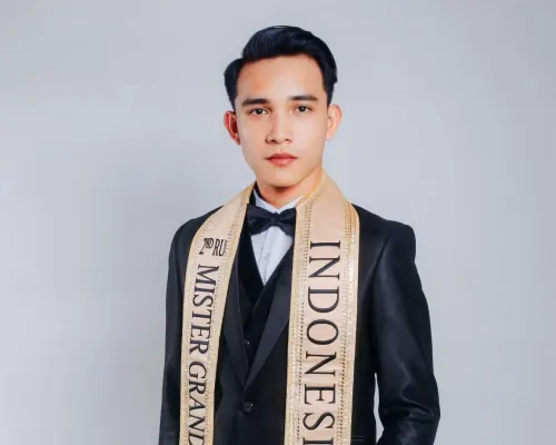 Dari Timur Indonesia ke Dunia, Fandi Siap Tunjukkan Potensi Anak Muda di Mister Elite Global International 2025
