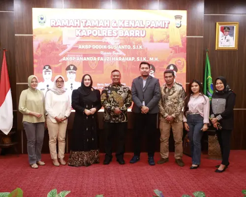 Kenal Pamit Kapolres Barru, BRI Sampaikan Apresiasi dan Komitmen Kolaborasi