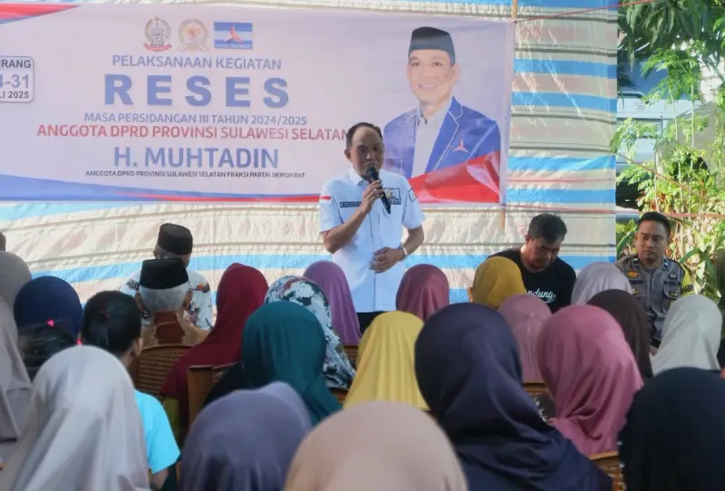 Reses H. Muhtadin, Tegaskan Komitmennya sebagai Jembatan Aspirasi Rakyat Pinrang