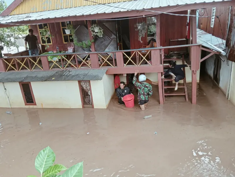 Titik Banjir Bantaeng, 4 Kecamatan Terdampak