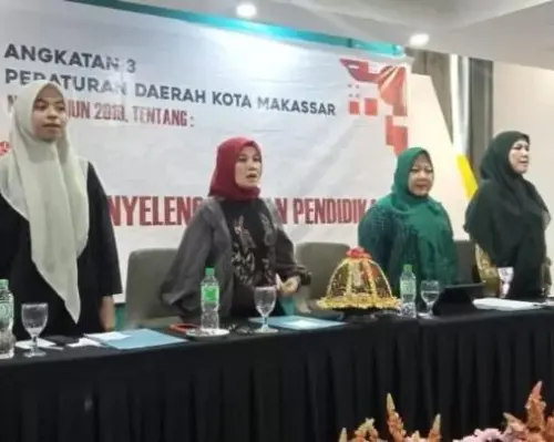 Andi Suhada Sappaile Sosialisasikan Perda Penyelenggaraan Pendidikan kepada Masyarakat