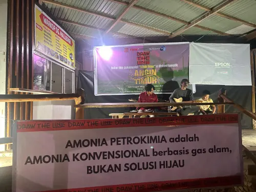Draw The Line Bulukumba: Tolak Industri Petrokimia, Tegaskan Masa Depan Ekologis dan Partisipatif