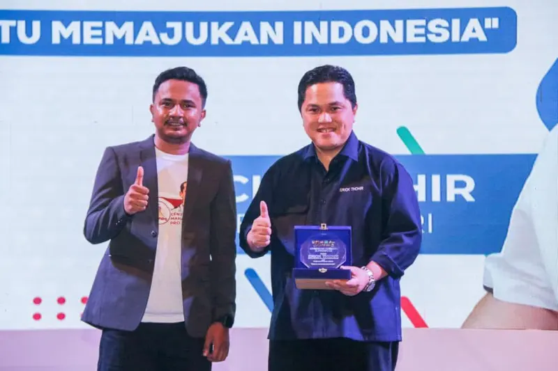 Erick Thohir Resmi Jabat Menpora, Kalangan Pemuda Sebut Titik Balik Harapan