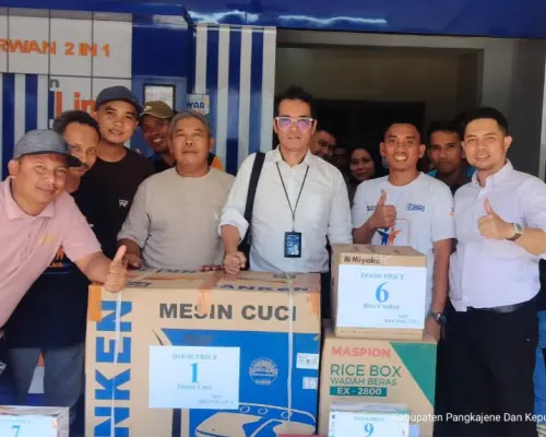 Gebyar Hadiah BRILink 2 in 1 Pangkep, Wujud Apresiasi untuk Nasabah