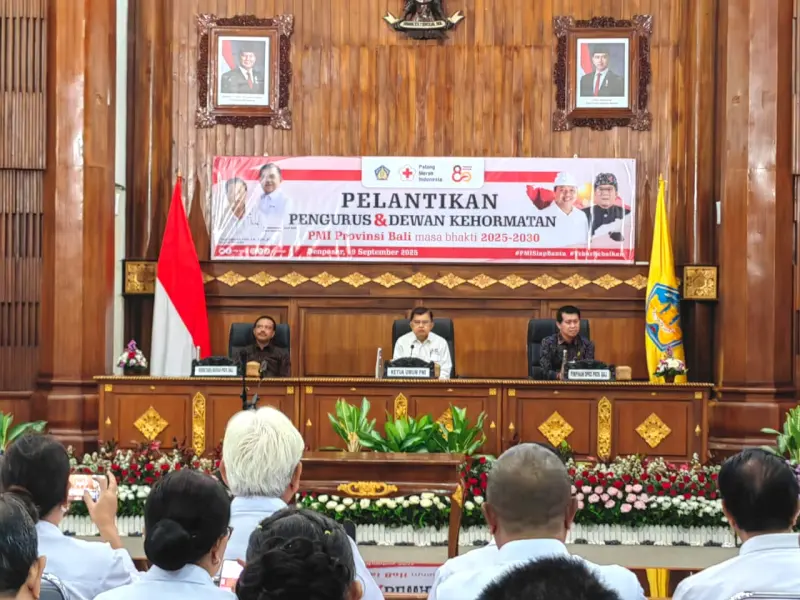Jusuf Kalla Puji Kinerja PMI Bali di Tengah Keterbatasan Anggota Saat Tangani Banjir