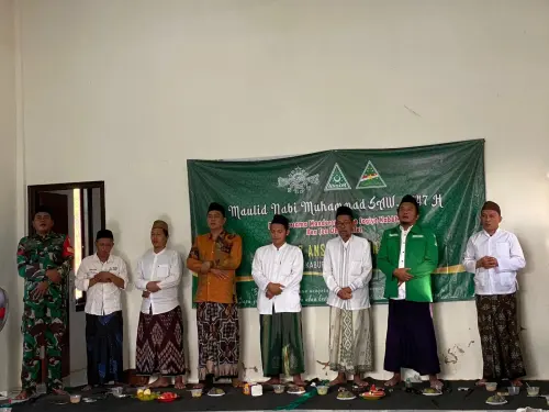PAC Ansor Manding Gelar Maulid Nabi, Tekankan Kebersamaan dan Doa untuk Keselamatan