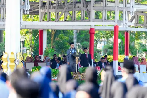 Gubernur Andi Sudirman Pimpin Upacara Hari Kesaktian Pancasila di Sulsel