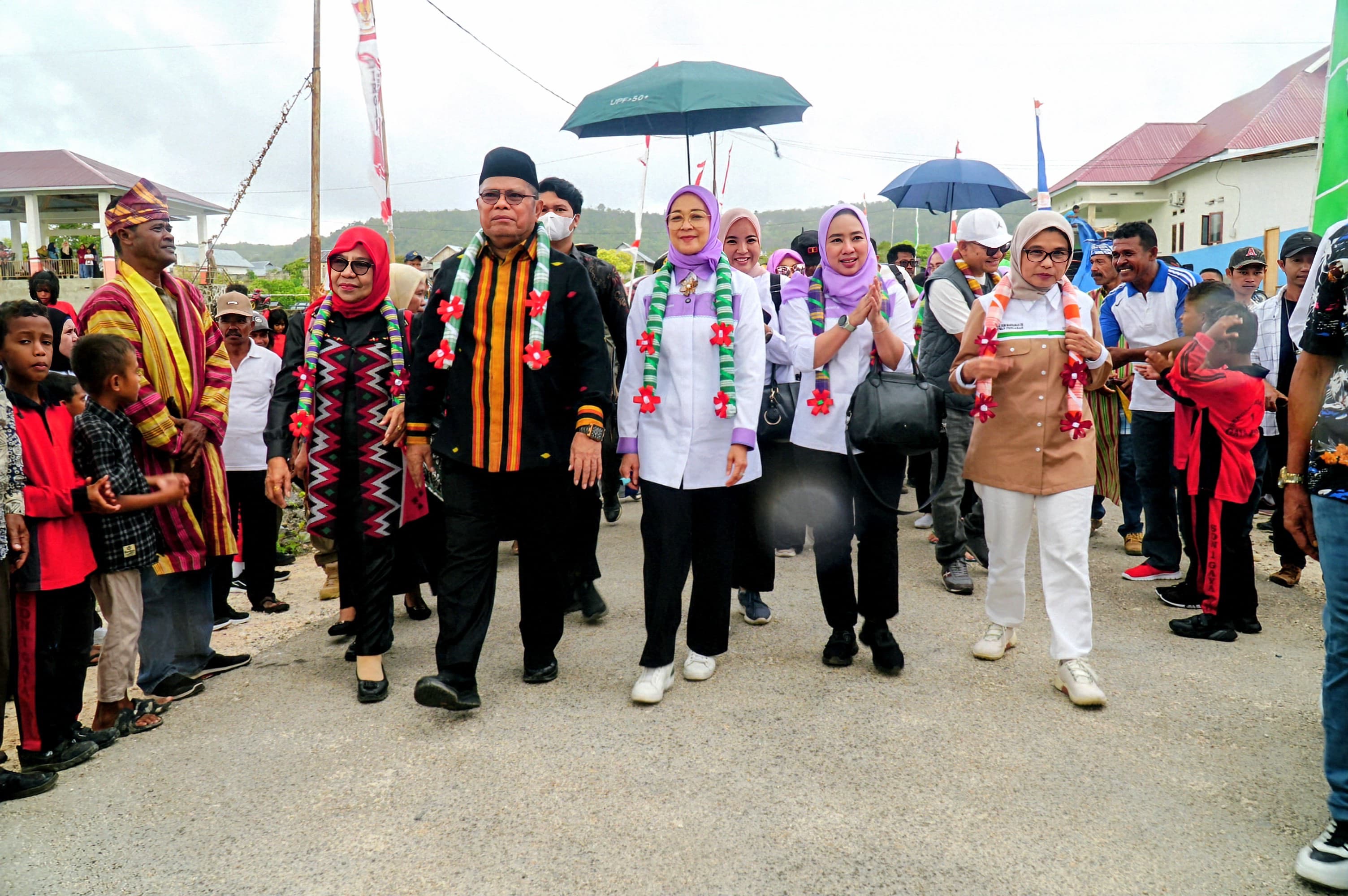 Istri Menteri Kabinet Merah Putih Kunjungi Buton Selatan, Pemkab Perkuat Sinergi Pengetasan Kemiskinan