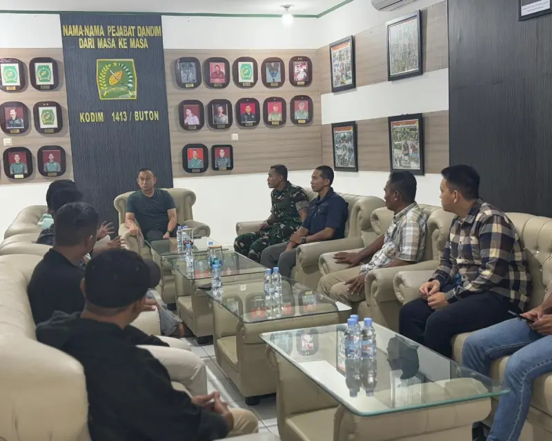 Kawal Kasus Dugaan Pembunuhan Oknum TNI, Mahasiswa Baubau Apresiasi Sikap Terbuka Yonif dan Kodim