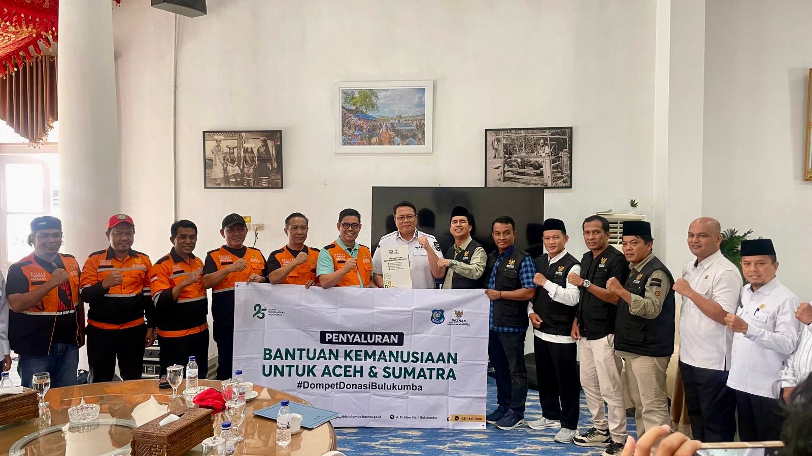 Dari Bulukumba untuk Tanah Datar: Donasi Rp500 Juta Mengalir