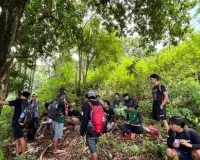 Karang Taruna Padanglampe Buka Jalur Pendakian Bulu Ceppi’e, Situs Batu Perahu Jadi Daya Tarik Utama