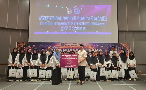 PDGI Cabang Makassar Gelar Amaliah Ramadan 1447 H: Fokus pada Edukasi Kesehatan Gigi dan Filantropi.