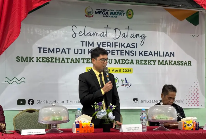 84 Siswa Siap UKK, SMK Mega Rezky Makassar Perkuat Standar Kompetensi