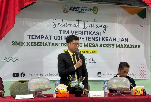 84 Siswa Siap UKK, SMK Mega Rezky Makassar Perkuat Standar Kompetensi