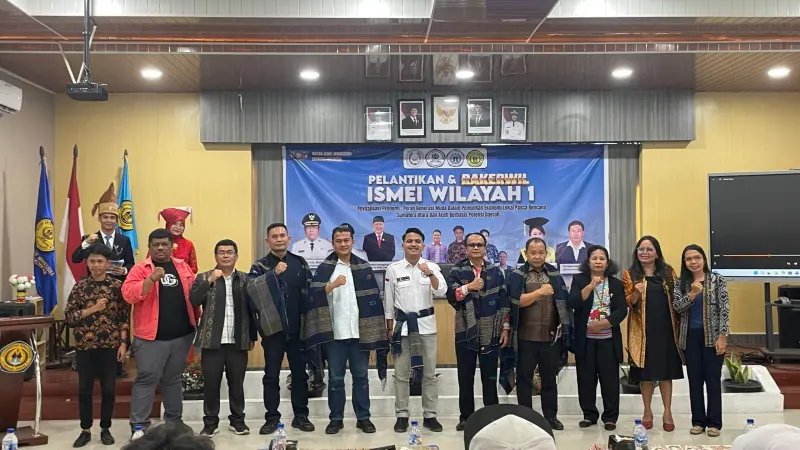 Resmi Dilantik, ISMEI Wilayah 1 Fokus Dorong Kebangkitan Ekonomi Pasca-Bencana